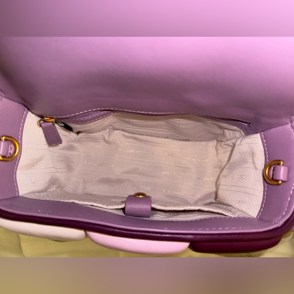 Kate Spade Purple Agate Boxxy Bag Color-Block - Picture 8 of 11